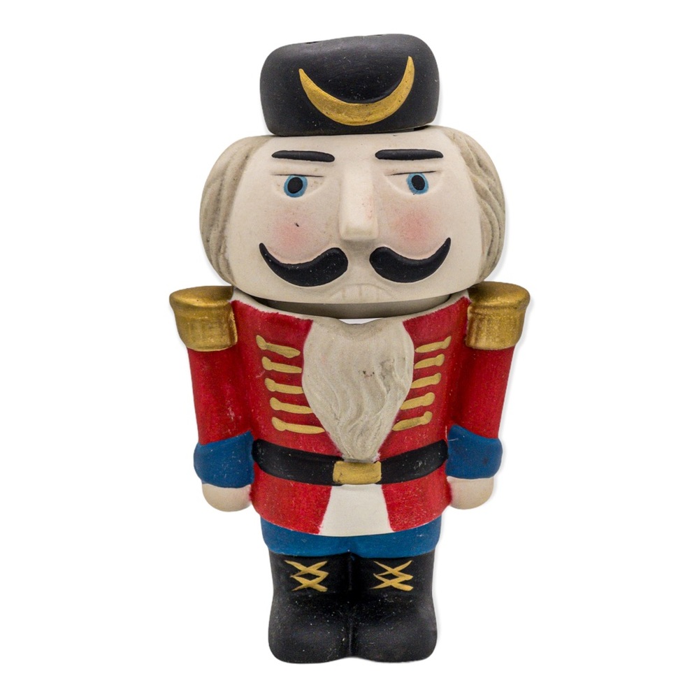 Potpourri Burner Christmas Toy Soldier House of Lloyd Ceramic Holiday Decor Xmas